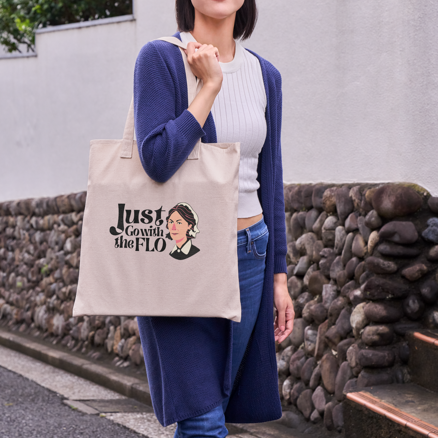 Just go with the FLO - Tote Bag