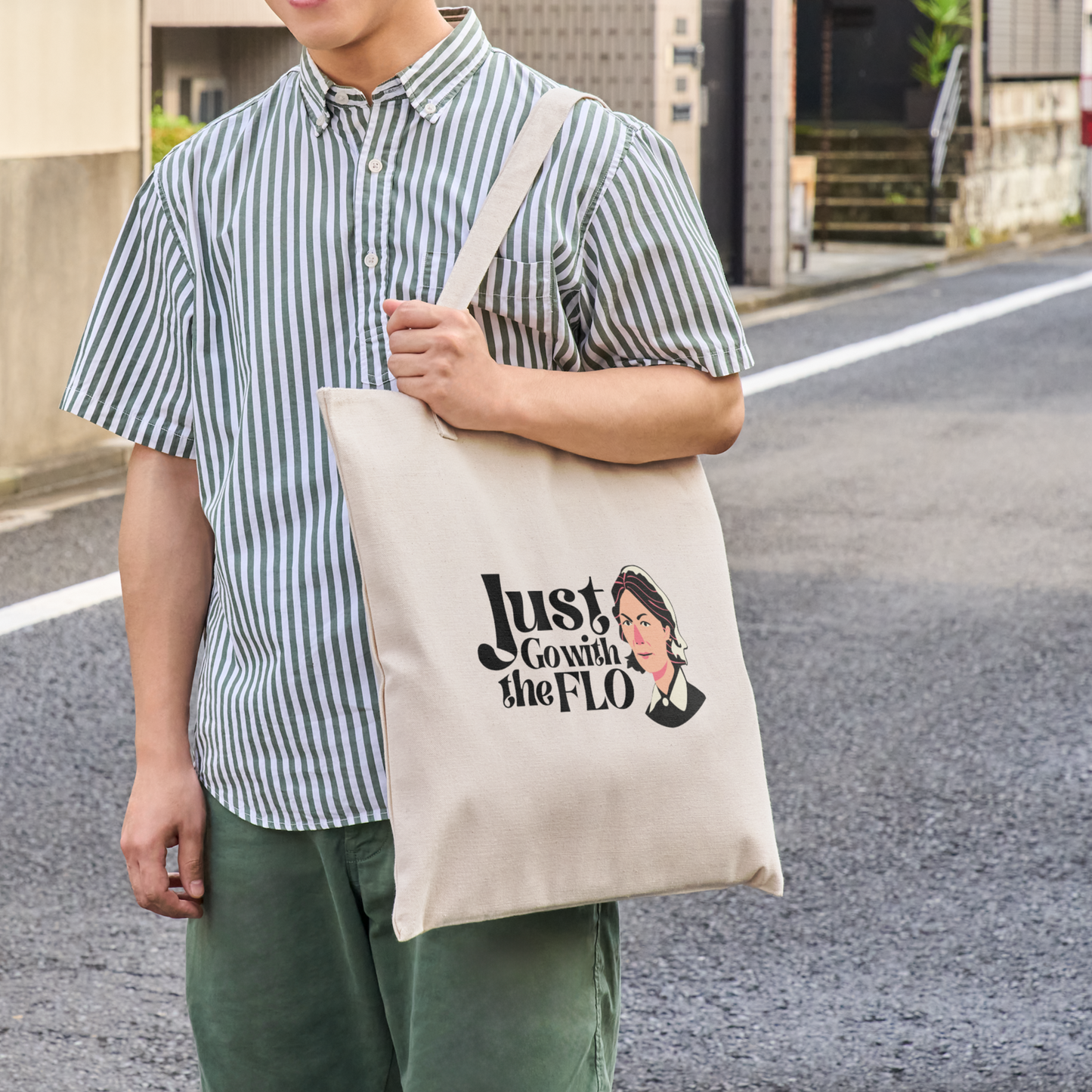 Just go with the FLO - Tote Bag