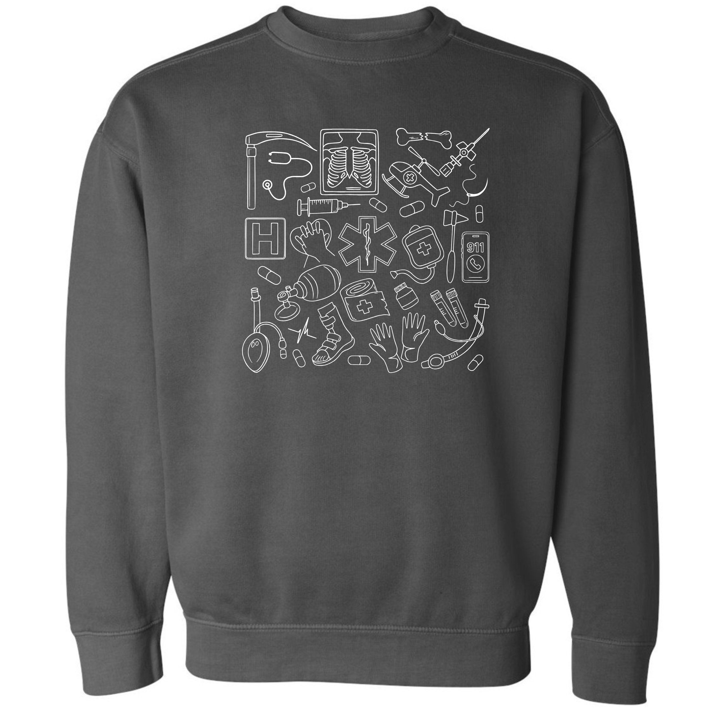 Emergency Nursing Doodle